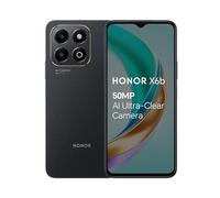 HONOR X6b Mobile Phone Unlocked, 6.56-Inch 90Hz Fullview Display, 4GB+128GB, 5200 mAh Long-lasting Battery, 50MP Triple Camera, Android (2 Year Warranty), Midnight Black
