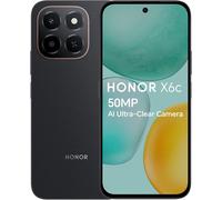 HONOR X6c,Unlocked Mobile Phones, 6.61-Inch 120Hz Eye Comfort Display,6+128GB,5300 mAh Long-lasting Battery,50 MP AI Ultra-Clear Camera,Extreme Drop&Water Resistance,Android 15,Midnight Black
