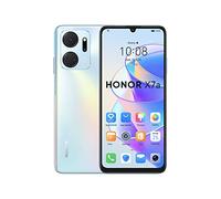 HONOR X7a Mobile Phone Unlocked, 6.74-Inch 90Hz Fullview Display, 50MP Quad Camera with 5330 mAh Battery, 4 GB+128 GB, Android 12 Titanium Silver (Renewed)