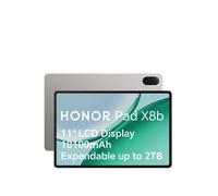 HONOR Pad X8b WiFi Tablet, 11Inch FHD 90Hz Eye Comfort Display, 4GB RAM + 128GB Storage (Expandable up to 2TB), 10100mAh Battery, Quad Speakers, 15W Fast Charging, Metal Body, Space Grey
