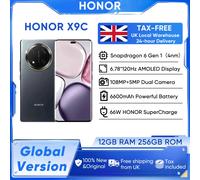 HONOR X9c Global Version 5G Smartphone 6.78" 120 Hz AMOLED Drop-Resistant Display Triple Cameras 6600mAh Battery Dual SIM Titanium Purple
