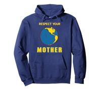 Honor Your Planet Home Earth Day Climate Activism Humor Pullover Hoodie