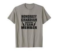 Honorary Canadian Drinking Team Member Canada Day T-Shirt T-Shirt