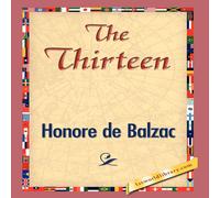 Honore de Balzac The Thirteen Hardcover Book in White Honore de Balzac White