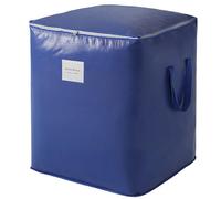 HonorHut Heavy Duty Moving Bag Blue 190 L Extra Large Waterproof Packing Bag Home Loft Storage House Moving