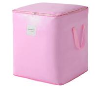 HonorHut Heavy Duty Storage Box Waterproof Moving Bag Pink 190 L Reusable Packing Bag for Camping Travel House Moving