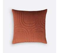 Honorine 65 X 65cm Cotton Velvet Cushion Cover terracotta