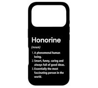 Honorine Name Definition Dictionary Case for iPhone 17 Pro