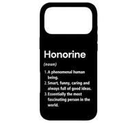 Honorine Name Definition Dictionary Case for iPhone 17 Pro Max