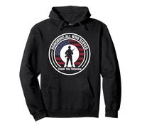 Honoring All Who Served Thank You Veterans Day US Patriotic Pullover Hoodie