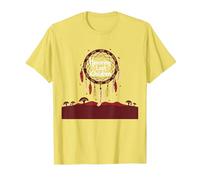 Honoring Lost Children Dreamcatcher Indigenous Memorial T-Shirt, Men, Lemon, 3XL