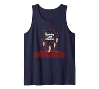Honoring Lost Children Dreamcatcher Indigenous Memorial Tank Top, Men, Navy, S