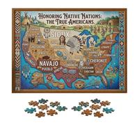Honoring Native Nations The True Americans Jigsaw Puzzle