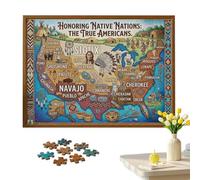 Honoring Native Nations The True Americans Jigsaw Puzzle