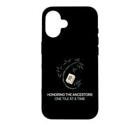 Honoring The Ancestors One Tile At A Time Mahjong Player Case for iPhone 16