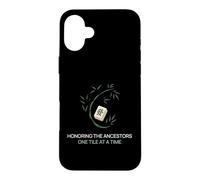 Honoring The Ancestors One Tile At A Time Mahjong Player Case for iPhone 16 Plus