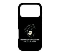 Honoring The Ancestors One Tile At A Time Mahjong Player Case for iPhone 17 Pro