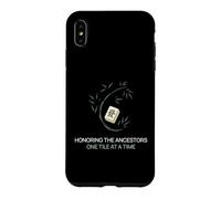 Honoring The Ancestors One Tile At A Time Mahjong Player Case for iPhone XS Max