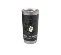 Honoring The Ancestors One Tile At A Time Mahjong Player Stainless Steel Insulated Tumbler