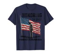Honoring The Brave Forever Remembered Veteran’s Day Patriot T-Shirt