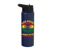 Honoring The Past Inspiring The Future Black History Month Stainless Steel Insulated Water Bottle