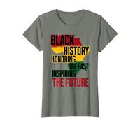 Honoring The Past Inspiring The Future Black History Month T-Shirt