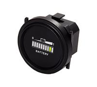 HonorMeet 12V/24V 36V 48V 72V Lead Acid Battery Capacity Indicator,Battery Meter for Club Car Golf Cart,Battery Charge Meter for Golf Cart Club Car Forklift Excavator Go-kart RV Motorhome.