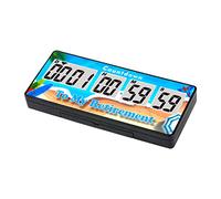 HonorMeet Digital 9999 Days Retirement Countdown Clock,Days Countdown Timer,Backlight Display,12 & 24 Hours Daily Calendar for Retirement Vocation Anniversary Graduation Special Days. (Blue)