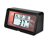 HonorMeet Digital Days Count-down Timer, Daily Events Tracking, White Backlight Display, Alarm Reminder,Replaceable Frame Cards for Wedding Retirement Festival Anniversary Graduation.(200-black)