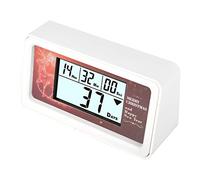 HonorMeet Digital Days Count-down Timer,Daily Events Tracking,White Backlight Display,Alarm Reminder,Replaceable Frame Cards for Wedding Retirement Festival Anniversary Graduation(200-white)