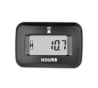 HonorMeet Digital DC 5V to 60V Hobbis Hour Meter for Lawn Mower,Maintenance Running Hours Counter,Works on Lawn Mower Tractor Golf Cart Go-kart Forklift and other DC powered equipment. (Normal)
