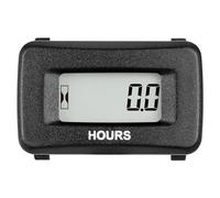 HonorMeet Digital LCD Maintenance Hour Meter for Lawn Mower, Volt.AC/DC 5V to 277V,Operating Hours Counter for Gas/Diesel Powered Garden Tractor Alternator Compressor ATV Boat Golf Cart Forklift (REC)