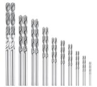 Honoson 20 Pieces Diamond Drill Bits Set for Stone Twist Tip Drill Bit Heavy Duty Micro Set for Glass Tile Jewelry 0.8 mm 1.0 mm 1.2 mm 1.5 mm 1.8 mm 2.0 mm 2.5 mm 3. 0 mm 3.5 mm 4.0 mm