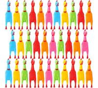 Honoson 32 Pcs 12'' Rubber Chicken Dog Toy Squeeze Screaming Chicken Toy Novelty Squeaky Squawking Loud Noise Makers for Adults Dogs Pets Reduce Separation Stress Anxiety (Vivid Color)