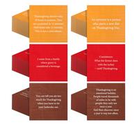 Honoson 96 Pcs Thanksgiving Funny Quotes Disposable Paper Napkins 5'' x 5'' Orange Brown Red 2 Ply Funny Cocktail Napkins for Thanksgiving Fall Autumn Harvest Dinner Autumn Party Supplies