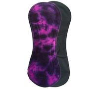 Honour Your Flow Regular Pad 'BlackBerry' - Reusable Sanitary Pad in Organic Cotton, Regular Flow, Menstrual Periods, Incontinence, Weak Bladder, Eco-Friendly, Washable, Leakproof, Ethical