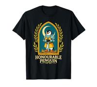 Honourable Penguin Medieval Knight Renaissance Fair T-Shirt