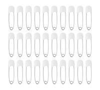 HONRIGO 30 Pcs Safety Pins, 2.2 Inch Nappy Lock Pins, for Diapers & Clothes, Reliable Plastic & Metal Design