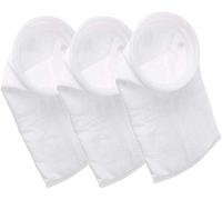 Honritone 4 Inch Ring by 15 Inch Long Filter Socks 10 Micron - Aquarium Sump Pond Felt Fabric Filter Bag - 3 Pack (10 Micron)