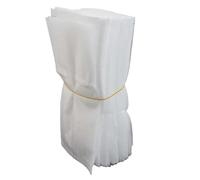 Honseadek 100Pcs Non-Woven Plant Grow Bags, Biodegradable Fabric Nursery Pots, Breathable Transplanting Bags For Flowers, Vegetables And Saplings(18x20cm Folding)