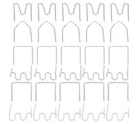 Honseadek 1200pcs Plastic Welding Staples Kit, Stainless Steel Hot Stapler Refills for Car Bumper Repair, Assorted Wave Flat Corner Pins