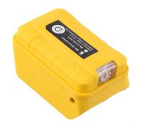 Honseadek 18V Battery Adapter with LED Light for DEWALT DCB203 DCB200 Dual USB Converter 5V 2A Output Portable Source for Tools and Devices(B)