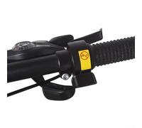 Honseadek 1Pcs Thumb Finger Trigger Throttle Fits For Electric For Bike Ebike Scooter Black(Waterproof)