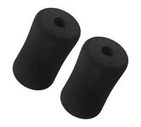 Honseadek 2-Pack High Density Foam Foot Pads Rollers Replacement for Leg Extension and Weight Machines, Compatible with 22-25mm Tube Diameter Gym Equipment(20 * 70 * 130mm)