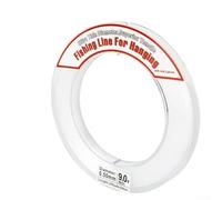 Honseadek 200M Transparent Nylon Monofilament Fishing Line with Superior Tensile Strength and Abrasion Resistance for Offshore and Rock Fishing(9 White)