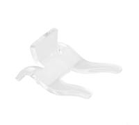 Honseadek 20PCS Acrylic Display Stand Rock Collection Transparent Display Stand