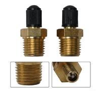 Honseadek 2PCS 4in Inflatable Tank Filling Valve Brass Rubber For Automotive Needs