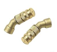 Honseadek 2pcs Adjustable Distance Brass Atomizer Nozzles, Garden Electric Sprayer Nozzle for Efficient Garden Spraying, For Gardening And Cleaning Tasks