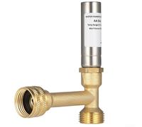 Honseadek 3/4 Inch Stainless Steel Washing Machine Water Hammer Arrestor Reduces Noise, Stops Noisy Banging Pipes Pipe Damage(1PCS)
