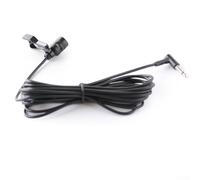 Honseadek 3.5mm Car Microphone for Player, Unidirectional Ceiling Mount Mic with 300cm Cable, Compatible with Clarion For Kenwood Pio